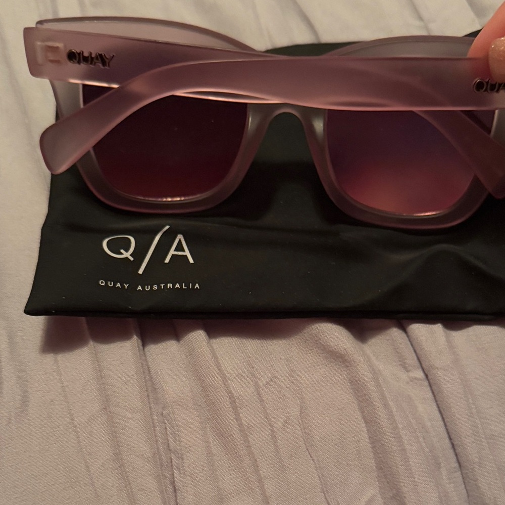Quay Australia Rose-Tinted Sunglasses - Picture 3 of 3